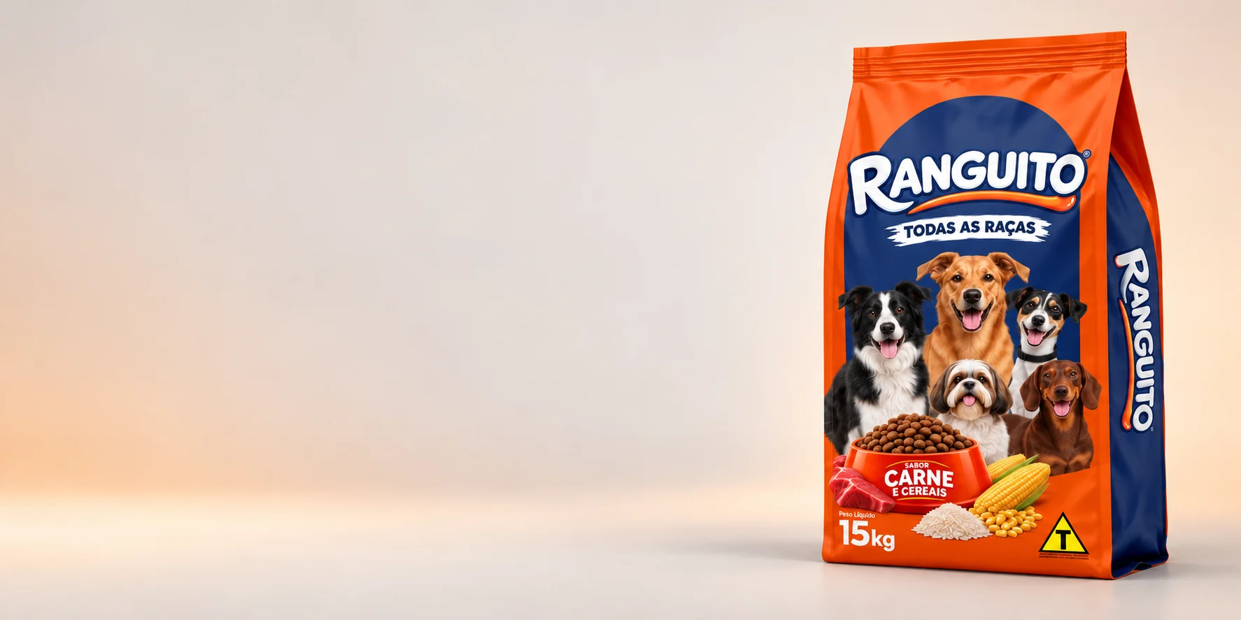 Ranguito Cães Adultos — embalagem de 15 kg