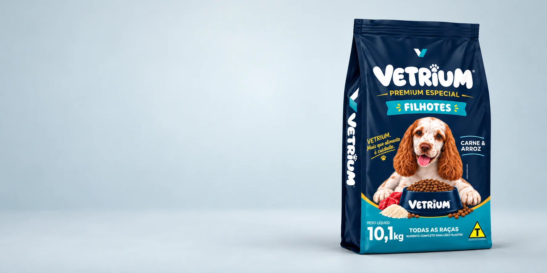 Vetrium Premium Especial Cães Filhotes — embalagem de 10,1 kg